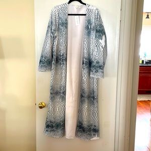 Blank X The Label Python Sequin Duster | NWT